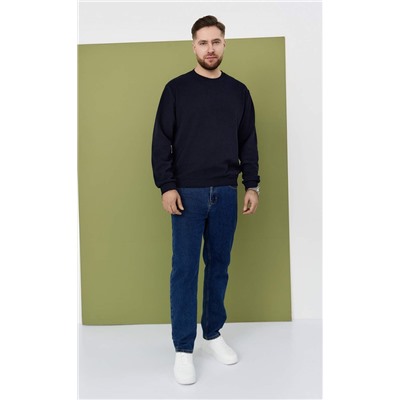 Свитшот F421-07-3201 d.blue