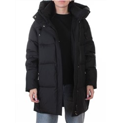 8888 BLACK Куртка зимняя женская оверсайз (200 гр. холлофайбер)