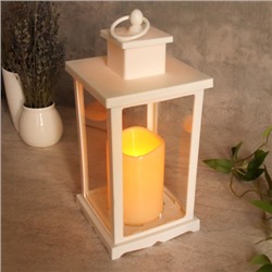 Светильник фонарь настольный 33 см белый ПРОМО АКЦИЯ / YR2101W /уп 24/