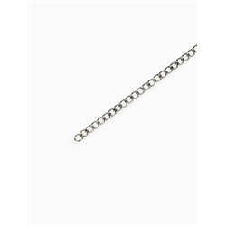 Цепочка железная без карабина на бобине, 0.3×0.3×0.1 см, L=10 м, цвет серебро