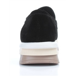 03-5952-2 BLACK Полуботинки женские (натуральная замша)