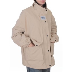 3089 BEIGE Куртка демисезонная женская (100 гр. холлофайбер)