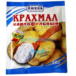 Крахмал картофельный 50 гр (кор*100)/
