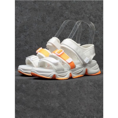 08-PED76-5 WHITE Босоножки (текстиль, стелька текстиль)