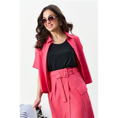 Lissana 4916 малиновый, Блуза,  Юбка