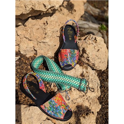 AB.Zapatos · 320-8PC · multicolor+CINTURON BOLSOS (110)-6 (1) АКЦИЯ