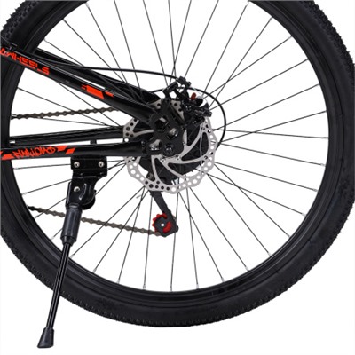 Велосипед 26" рама 17" 21sp  MEGAWHEELS FURIOUS чёрный-красный