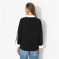 Блуза с имитацией многослойности, Легенда в кадре (эталон)