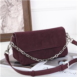 Женская сумка, замша, MIRONPAN  25053 Бордовый