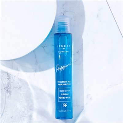Jigott Ампульный филлер для волос с гиалуроновой кислотой / Signature Professional Hyaluronic Acid Hair Ampoule, 10 шт. x 13 мл