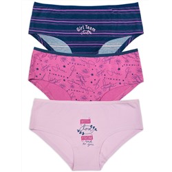 7914 Трусы д/девочек многоцвет (BAYKAR)