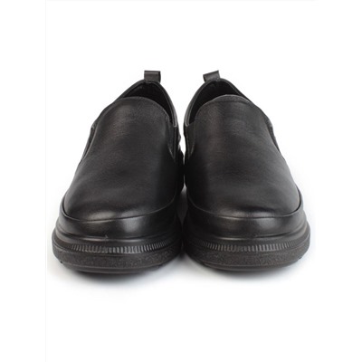 03-5319 BLACK Полуботинки женские (натуральная кожа)
