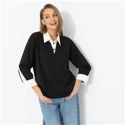 Блуза с имитацией многослойности, Легенда в кадре (эталон)