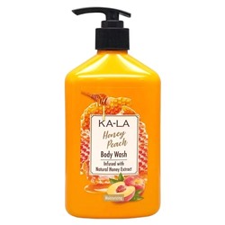 Гель для душа Ka-La Honey Peach с ароматом Мёда и Персика 500 мл