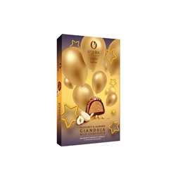 «O'Zera», конфеты Gianduja с тертым фундуком и миндалем в молочном шоколаде, 218 г