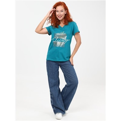 Колеус - футболка петроль