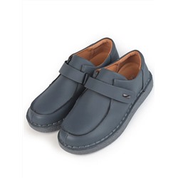 01-D7581-3 BLUE Ботинки демисезонные женские (натуральная кожа)