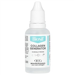 Biosil, Collagen Generator, средство для стимулирования производства коллагена, капли, 30 мл