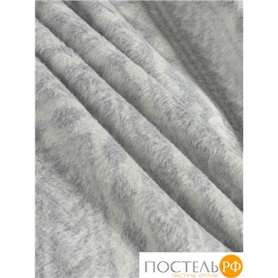 CASSIA ДЕВЕЛИ сер Плед 130x180, 1 пр., 60% хл., 40% акрил