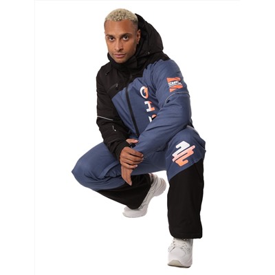 Комбинезон A-89033 Сине-серый