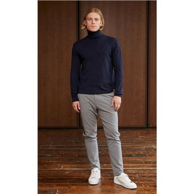 Водолазка P921-15608 navy melange