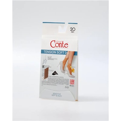 CONTE TENSION SOFT 20 (1 пара) Носки женские