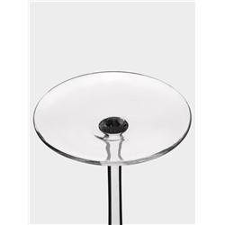 Бокал для вина Magistro «Иллюзия», 540 мл, 10×24 см, стекло, зелёное