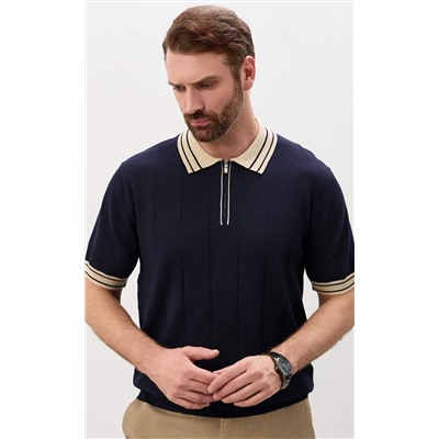 Поло P611-1537 d.blue