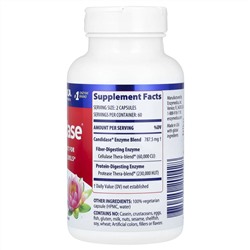 Enzymedica, Препарат Candidase, 120 капсул