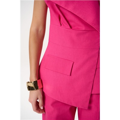 Жилет Яркое лето (фуксия)