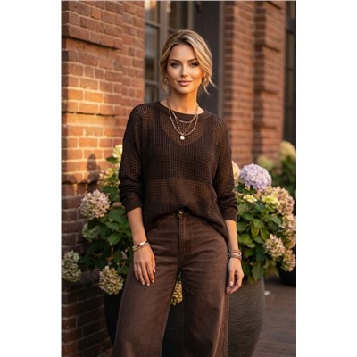 Джемпер и майка (вязаный трикотаж)