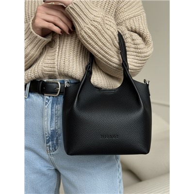 Женская кожаная сумка Richet 3260LN 955 Черный