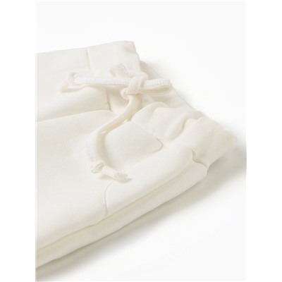 Костюм (толстовка и брюки) Крошка Я, BASIC LINE, рост 62-68 см, цвет молочный