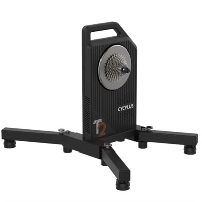 Велотренажер велостанок CYCPLUS TRAINER T2 интерактивный, с прямым приводом, складная конструкция X-type