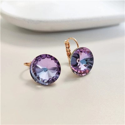 Серьги с кристаллами Swarovski