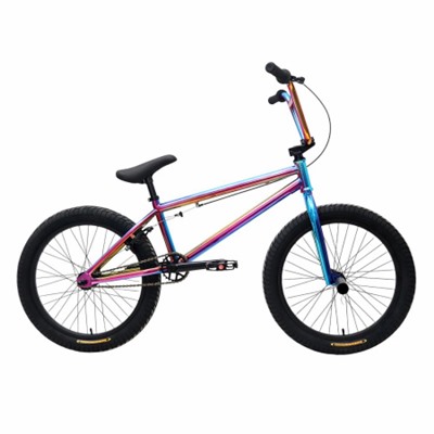 Велосипед BMX 20" COMIRON Chameleon BMX-X7, Рама 20.5" petrol chameleon metallic