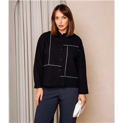 Рубашка #КТ2225 (3), чёрный