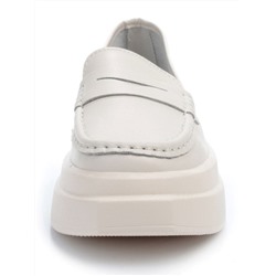 03-PDE31-1 BEIGE Лоферы женские (натуральная кожа)