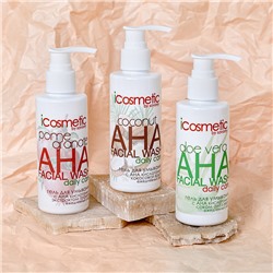 Гель для умывания с АНА-кислотами, алое вера, 150 мл