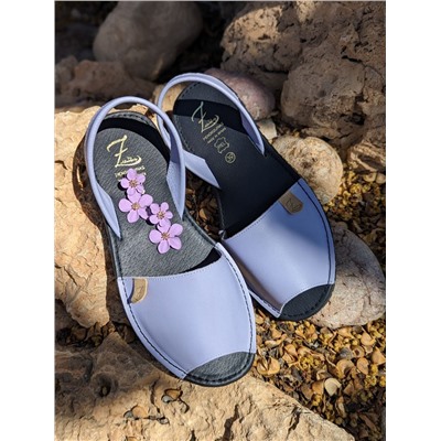 Ab.Zapatos 320-8 PC lila+Pendientes flores PA3768 lila