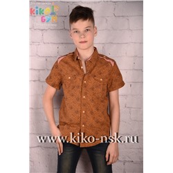 2168В(12-20) Рубашка для мальчика Розовый/18