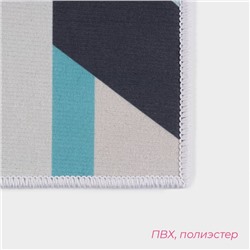 Коврики для ванной и туалета Доляна «Свэч», 2 шт., 50×80 см, 40×50 см