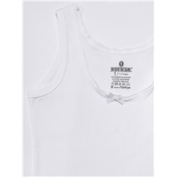 4640-01 Майка для девочки белая (BAYKAR)