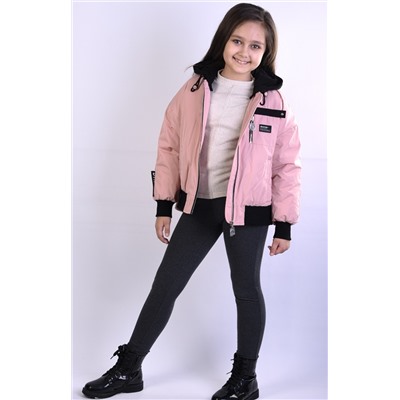 236 Куртка на синтепоне Розовый/140