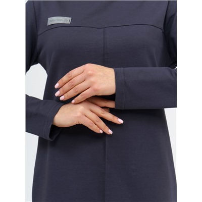 854 Платье "Серый"