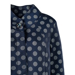 Пальто женское в горох 251880, размер 50