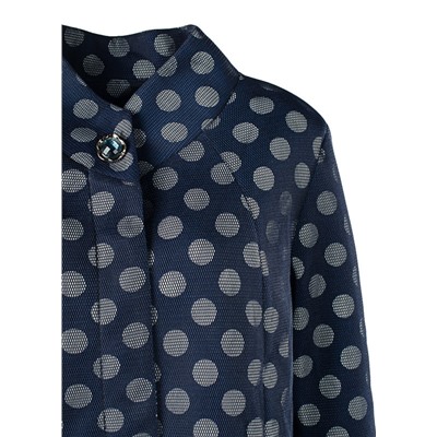 Пальто женское в горох 251880, размер 50