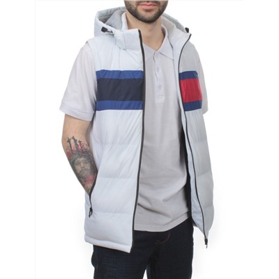 2113 WHITE Жилет мужской (100 гр. синтепон)