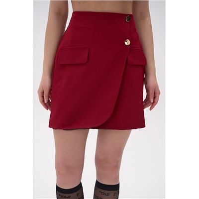 Юбка Бонни (бордовый)