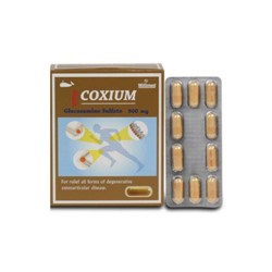 Глюкозамин  для лечения суставов от COXIUM 500mg Glucosamine Sulfate 100 Capsules